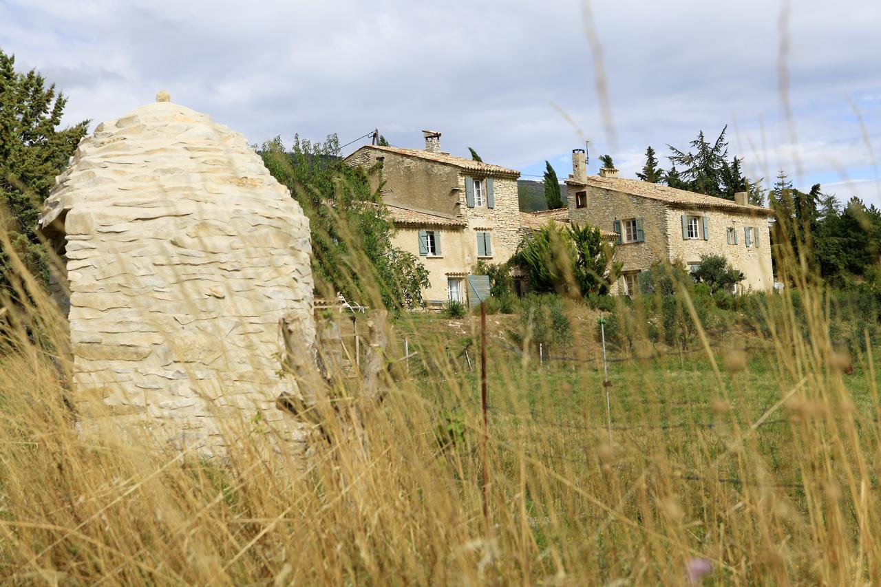 לינה וארוחת בוקר Châteauneuf-Val-Saint-Donat Le Jas De Peguier מראה חיצוני תמונה